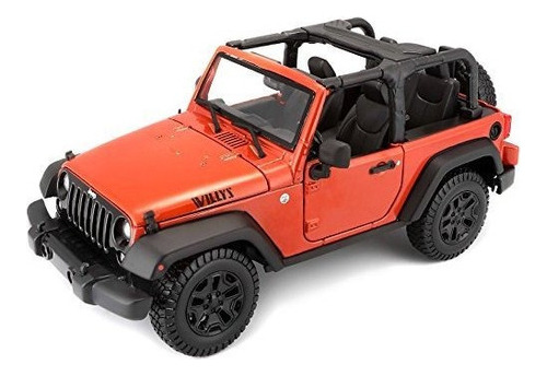 Jeep Juguete Maisto 2014 Jeep Wrangler No Top Diecast Vehicl