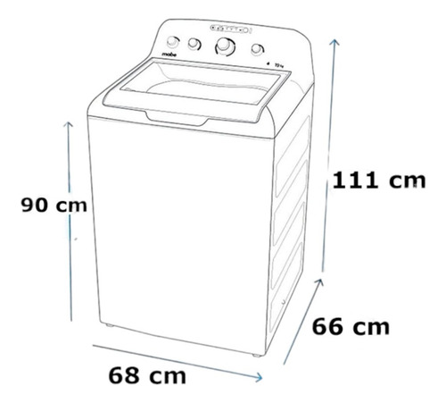 Forro Cubre Lavadora Whirlpool 8mwtw1713mjq Xpert System
