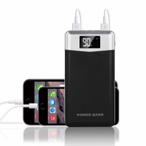 50000mah Ultradelgada Portátil Potencia Banco Lcd 2usb Bater