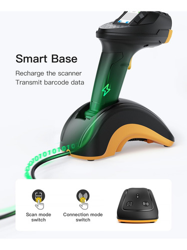 Barras Code Scanner Bluetooth Inateck, 2d Scan