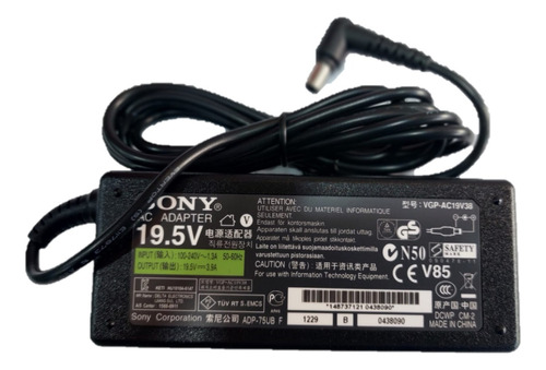 Fonte Carregador Original Para Notebook Sony Vaio Pcg-71911x