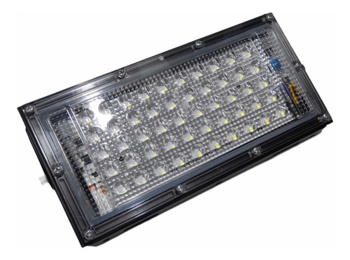 Set 2x Lámparas Reflector Para Uso Exterior Led 110v 50w 6k