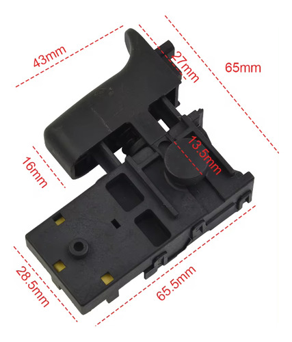 Interruptor Encendido Makita 6505894 P/hr2470 Hr2230