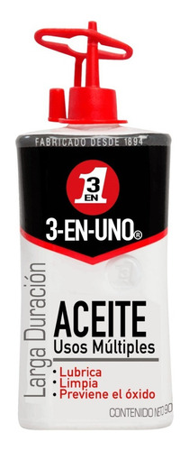 3 En Uno, 3 En 1 De 90 Ml Lubricante Multiusos - 3-en-uno