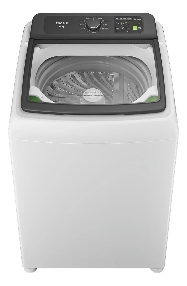 Máquina de Lavar Consul 16Kg cor branco com Modo Eco CWN16AB