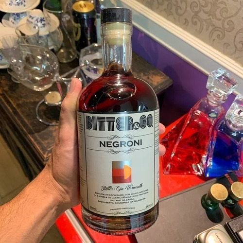 Negroni Artesanal Bitter & Co. 750ml, 2 Uni - Frete Gratis