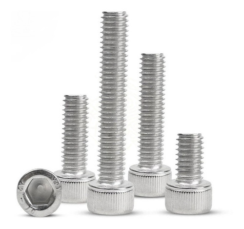 Imagem 1 de 1 de Parafuso M2 Allen Inox 304 Cabeça Cilíndrica
