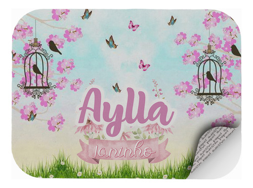 Kit 30 Rotulo Adesivo Marmitinha Personalizada 9x12 Cm Todos Os Temas Jardim Encantado