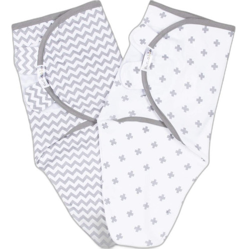 Baebae Goods Gray Swaddle Blanket Set