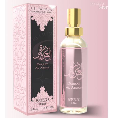 Perfume De Bolso Árabe Al Durrat Aroos 15ml Isabelle La Belle