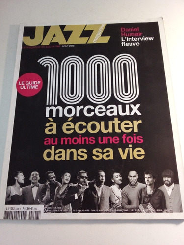 Revista En Francés Jazz Magazine Año 2018 N° 708