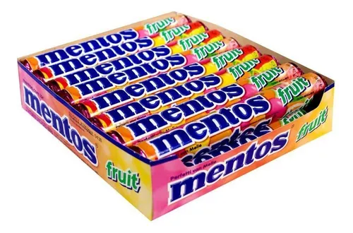 Display Mentos Frutas 16unx37,5g