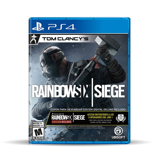 Rainbow Six Siege Deluxe Nuevos Abiertos Físico, Macrotec