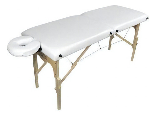 Maca Portátil Com Regulagem De Altura 1.80x65cm Branca