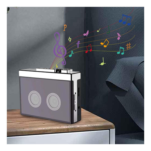 W Grabadora De Cinta Estilo Retro Walkman Reproductor De