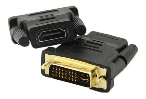 Adaptador Dvi-i Macho 24 Pines + 5 A Hdmi Hembra