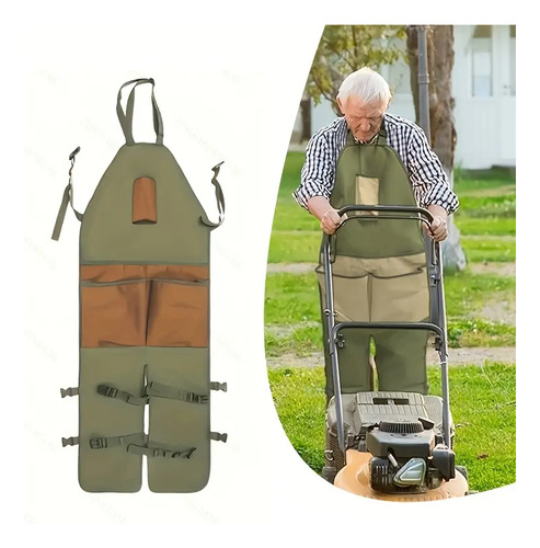 Delantal De Podar Para Jardinería Hebillas Ajustables