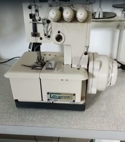 Máquina Galoneira Direct Drive 3 Ag. + Viés, Bracob+mesa