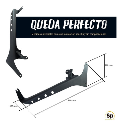 Imagen 3 de 6 de Diadema Bracket Para Barra Led Jeep Jl Wrangler 2019/2020
