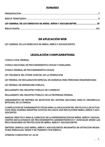 Ley General De Los Derechos De Niñas, Niños Y Adolescentes Comentada 2024. Índice Tematizado, Latinismos, Referencias Bibliográficas Y Legislación Complementaria En Materia Civil