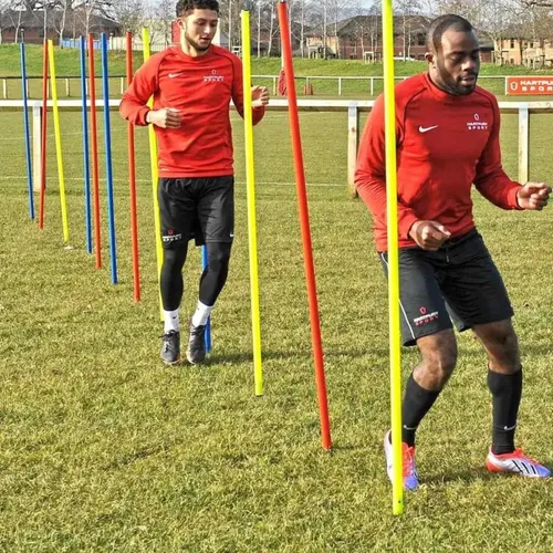 Poste De Entrenamiento Con Estaca Y Resorte Dribling Fútbol