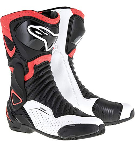 Botas Alpinestars ******* Para Hombre (negro-rojo-blanco, Ta