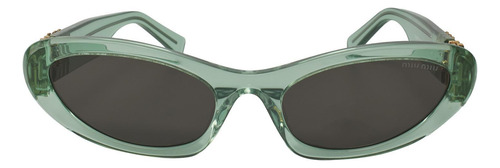 Miu Miu Mu 09ys 19l09t Oval Shape Anise Opal (Usado)