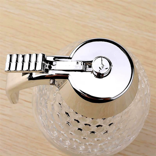 Meleira Honey Dispenser Pote Para Mel Cor Prateado