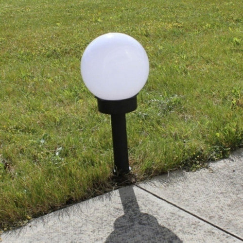 4pcs Bola Estilo Led Jardim Caminho Solar Lâmpada Spot Luz