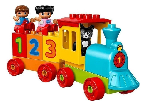 Set De Construcción Lego Duplo Number Train 23 Piezas  En  C