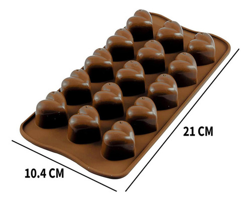 A A 7 Moldes Silicon Hornear Reposteria Pastel Chocolate