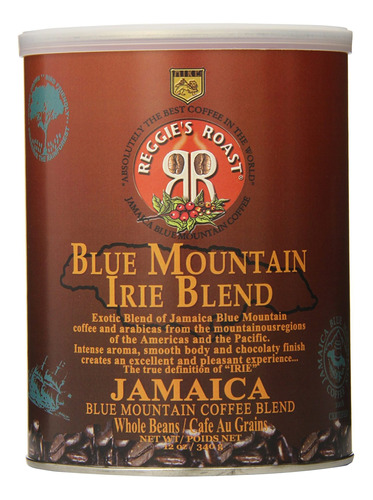 Reggie's Roast Jamaica Blue Mountain Irie Mezcla De Café Ent