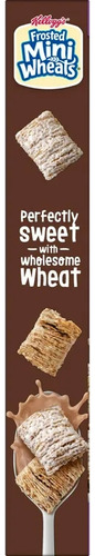 Cereal Kellogg's Importados Varios Sabores Frosted Mini Wheats Cocoa