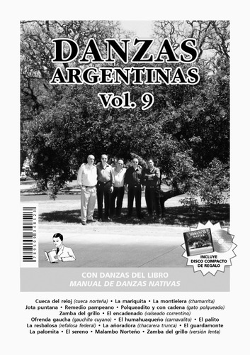 Danzas Argentinas Vol. 9 (librito+cd De Herencia Nativa)