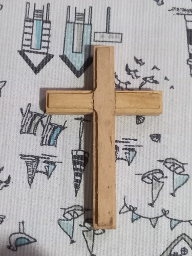 Cruz Obra Pía De Tierra Santa Crucifijo 