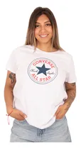 Comprar Remera Converse Patch Mujer Blanco Mujer