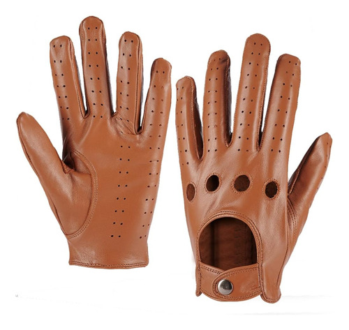 Guantes De Conducción Mggmokay, Talle 10 Us Camel