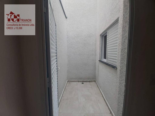 Imagem 8 de 10 de Apto Com 47 M² Total - 2 Dormitórios, 1 Vaga - À Venda Por R$ 240.000 - Vila Linda - Santo André/sp - Ap3193