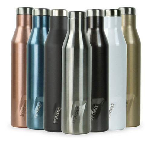 Imagen 2 de 2 de Botella Térmica Ecovessel Aspen 25oz: Silver Express