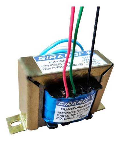 Trafo Fonte Para Fechadura Elétrica 12+12 V 1 A Hdl Amelco