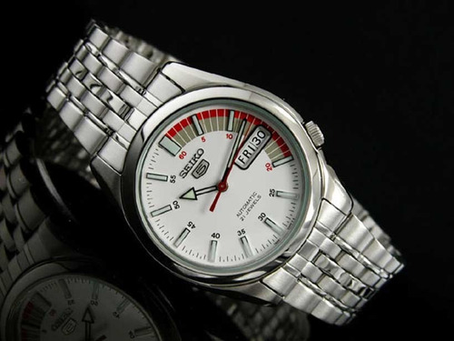 Relógio Masculino Seiko 5 Automatic Steel Snk369k1 21 Rubis