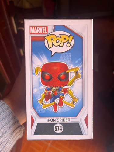 Funko Pop! Iron Spider 574. Marvel Avengers Endgame (Usado)