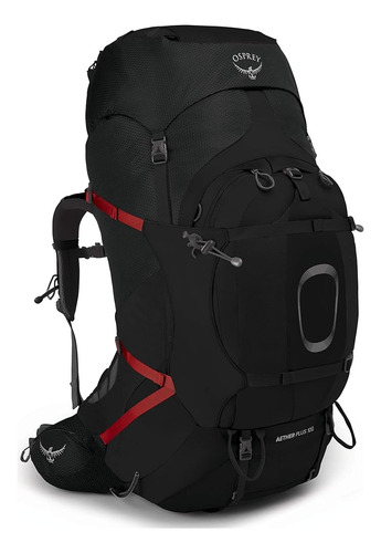 Osprey Aether Plus 100l Mochila Mochilera Hombre, Negro, Peq