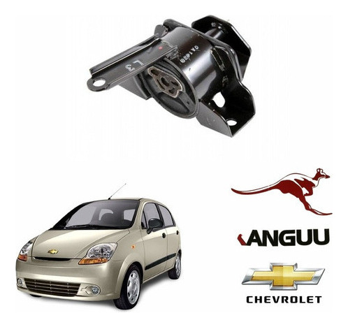 Base De Motor Izquierda Chevrolet Spark