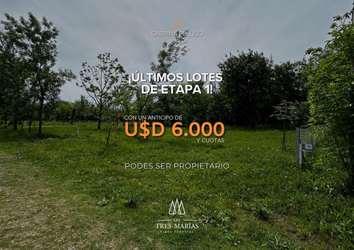 Venta Lote - Las Tres Marias - Moreno - Ruta 25