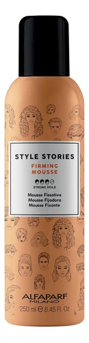 Mousse Fijacion Fuerte Alfaparf Style Stories Firming 250 Ml