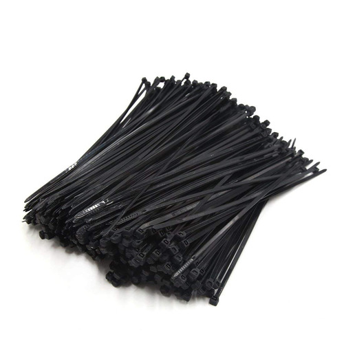Imagen 3 de 7 de Pack X 500u. Precintos Plásticos Negros- Med. 2.5mm X 100mm