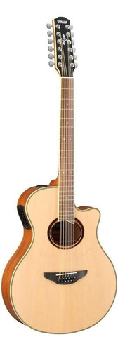 Yamaha Apx700ii 12 Guitarra Electroacústica String Natural