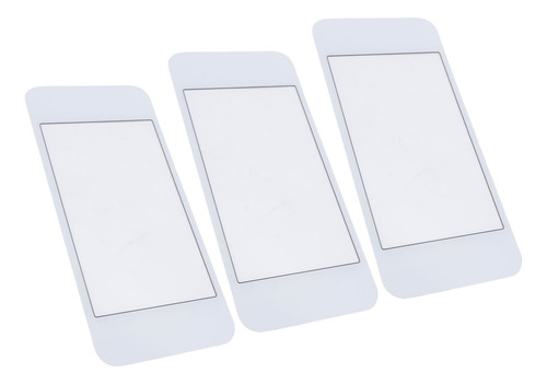 Lente De Pantalla Superior De Consola De Juegos Blanca Y Bla