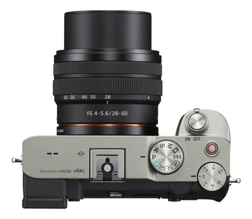 Câmera Sony A7c (ilce-7c) Kit 28-60mm F/4-5.6 - Prata